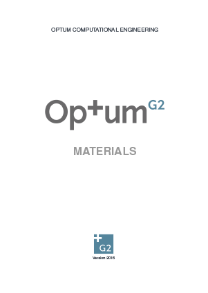 OptumG2 materials